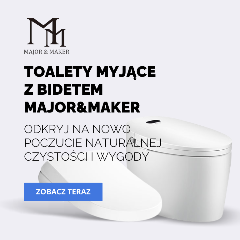 Toaleta myjąca Major&Maker